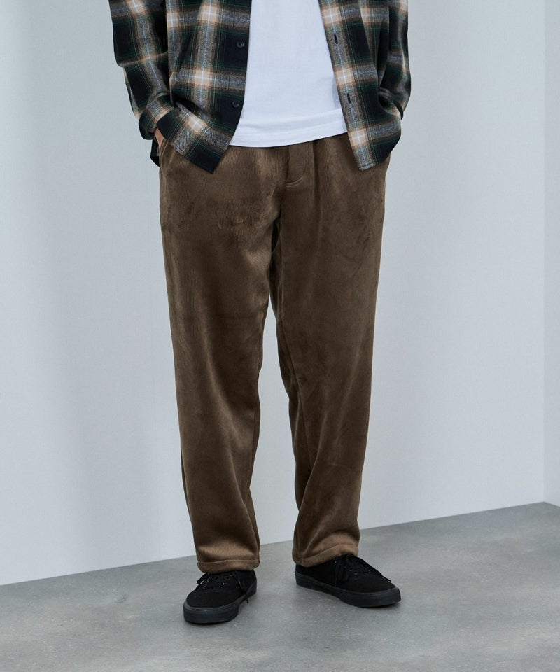 NAVY カットコール裏フリースパンツ メンズ商品画像-15