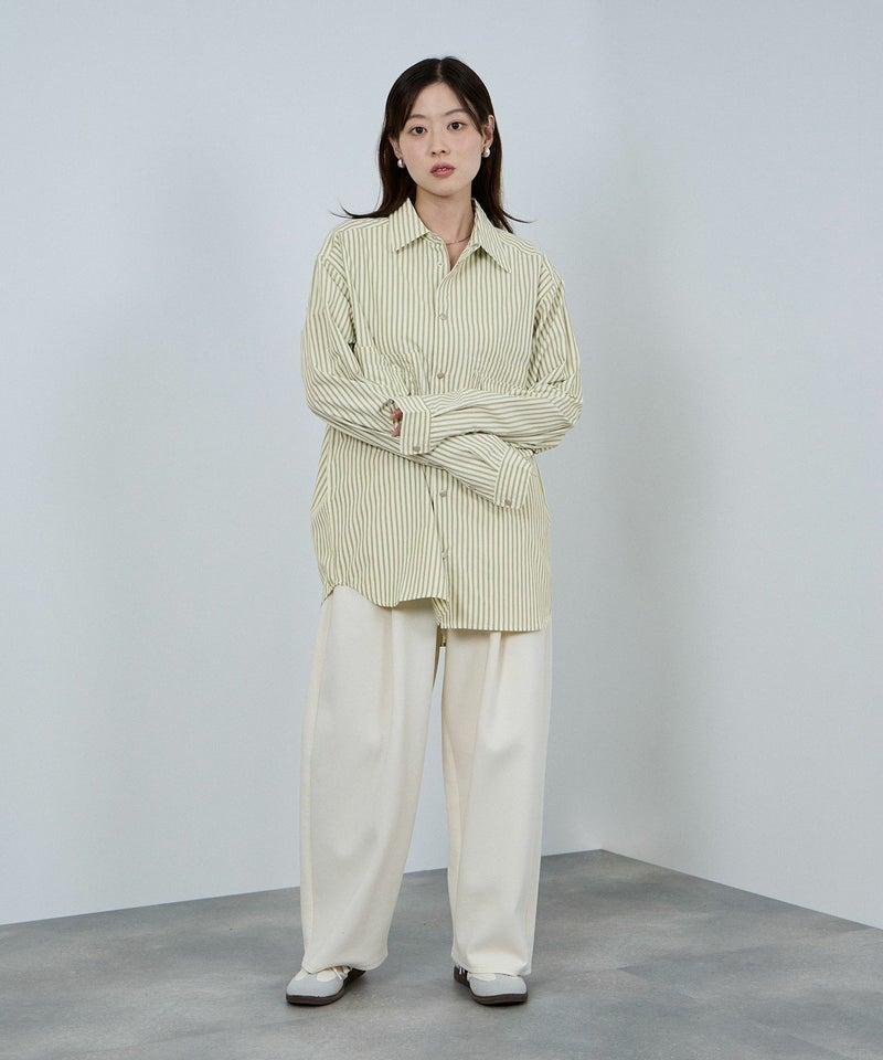 nAvy 多ポケルーズフィットシャツ レディース商品画像-5