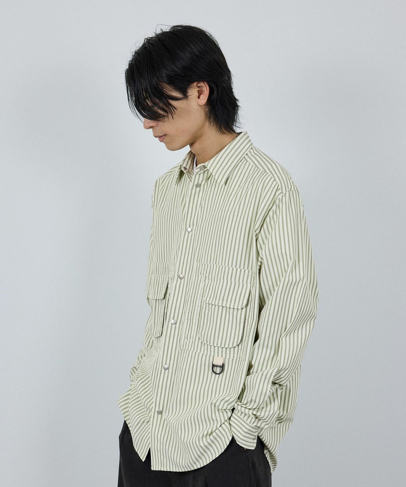 nAvy 多ポケルーズフィットシャツ レディース商品画像-11