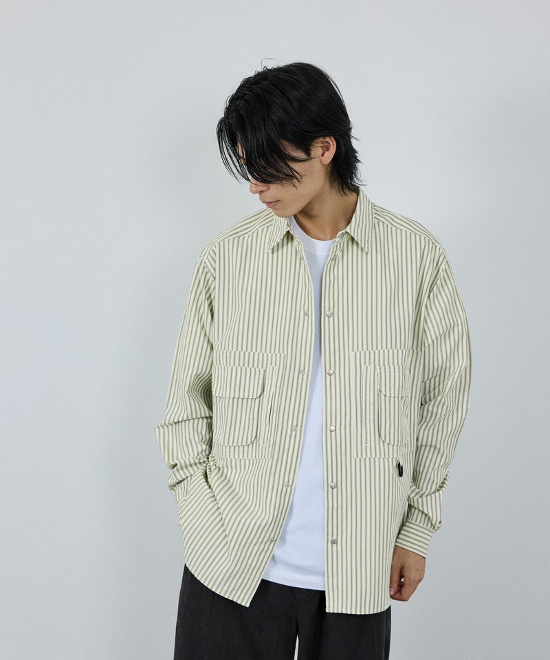 nAvy 多ポケルーズフィットシャツ レディース商品画像-15