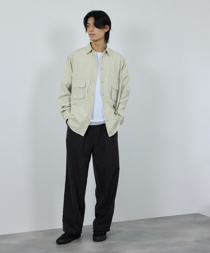 nAvy 多ポケルーズフィットシャツ レディース商品画像-19