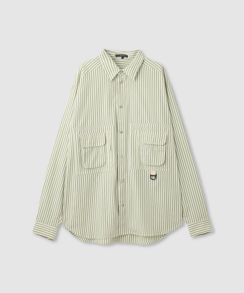 nAvy 多ポケルーズフィットシャツ レディース商品画像-25