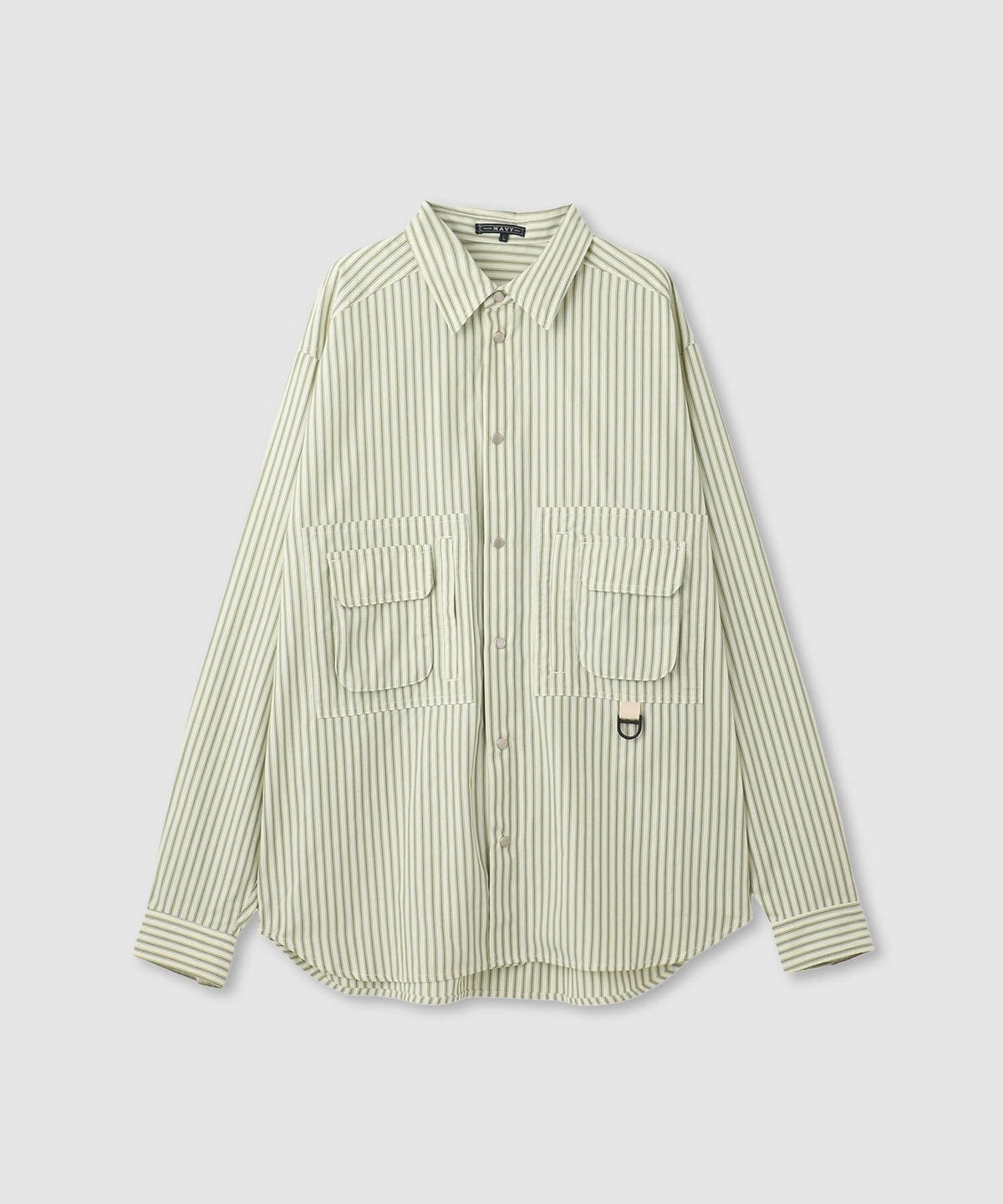 nAvy 多ポケルーズフィットシャツ レディース