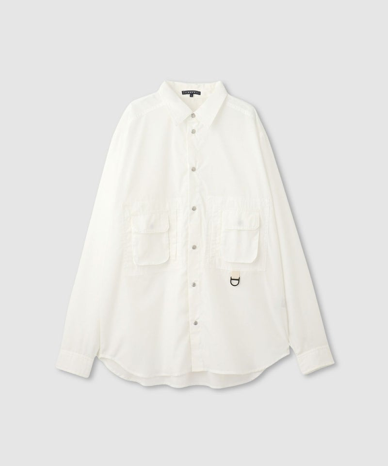 nAvy  多ポケルーズフィットシャツ レディース商品画像-26