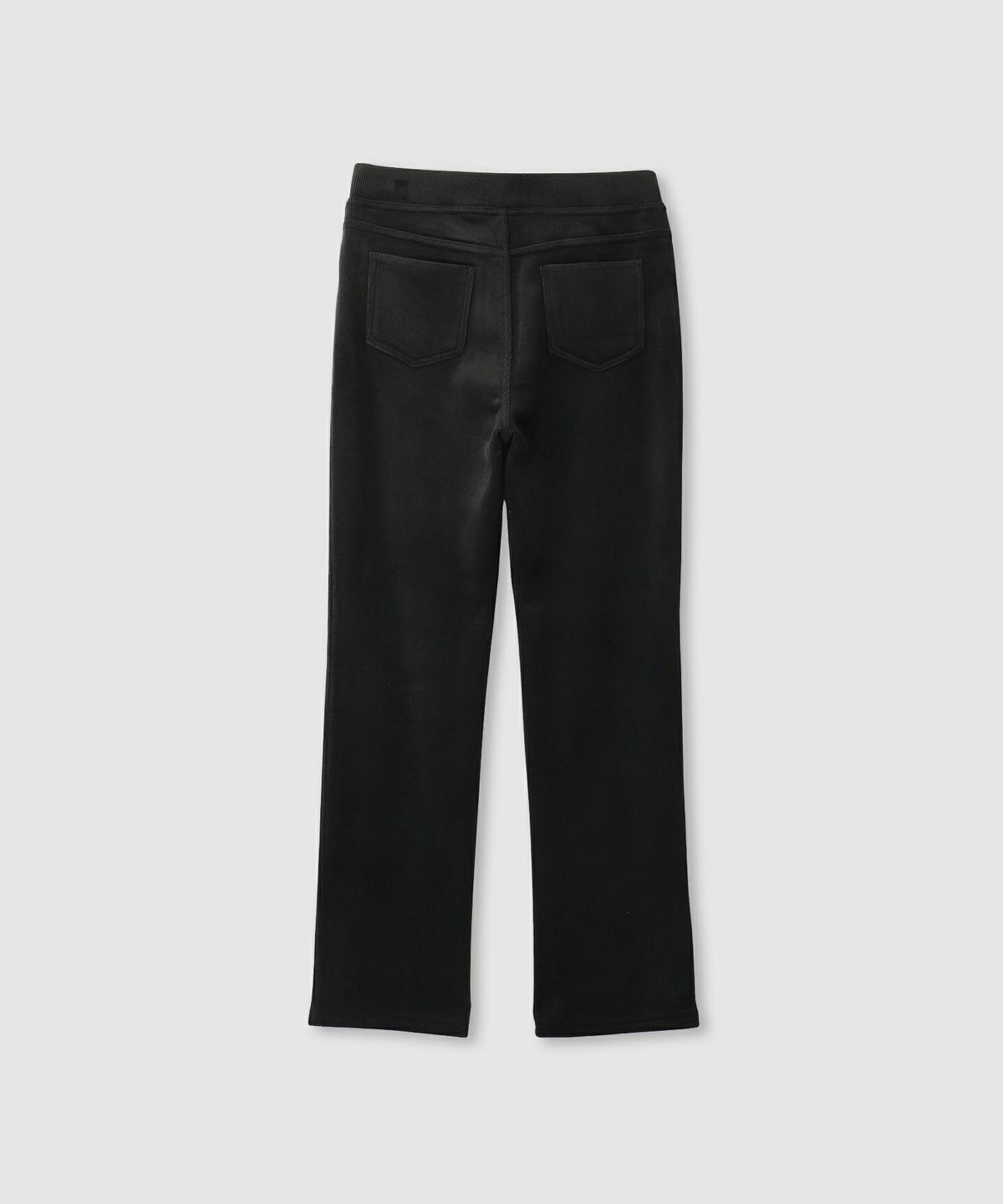 nAvy MAC HEAT コーデュロイ裏ベロアストレートパンツ レディース