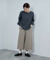 nAvy  ニットワイドクロップドパンツ レディース商品サムネイル-5