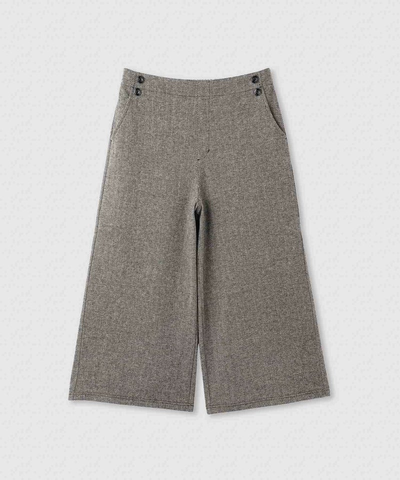 nAvy ニットワイドクロップドパンツ レディース商品画像-16