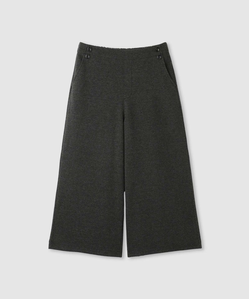 nAvy ニットワイドクロップドパンツ レディース商品画像-17