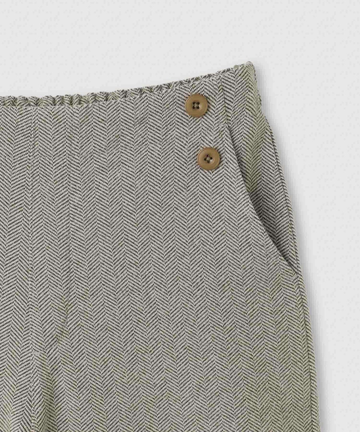 nAvy ニットワイドクロップドパンツ レディース