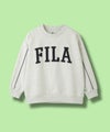 FILA  ポンチ素材デカロゴトレーナー キッズ商品サムネイル-1
