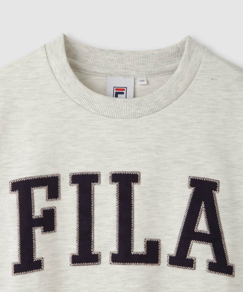 FILA ポンチ素材デカロゴトレーナー キッズ商品画像-4