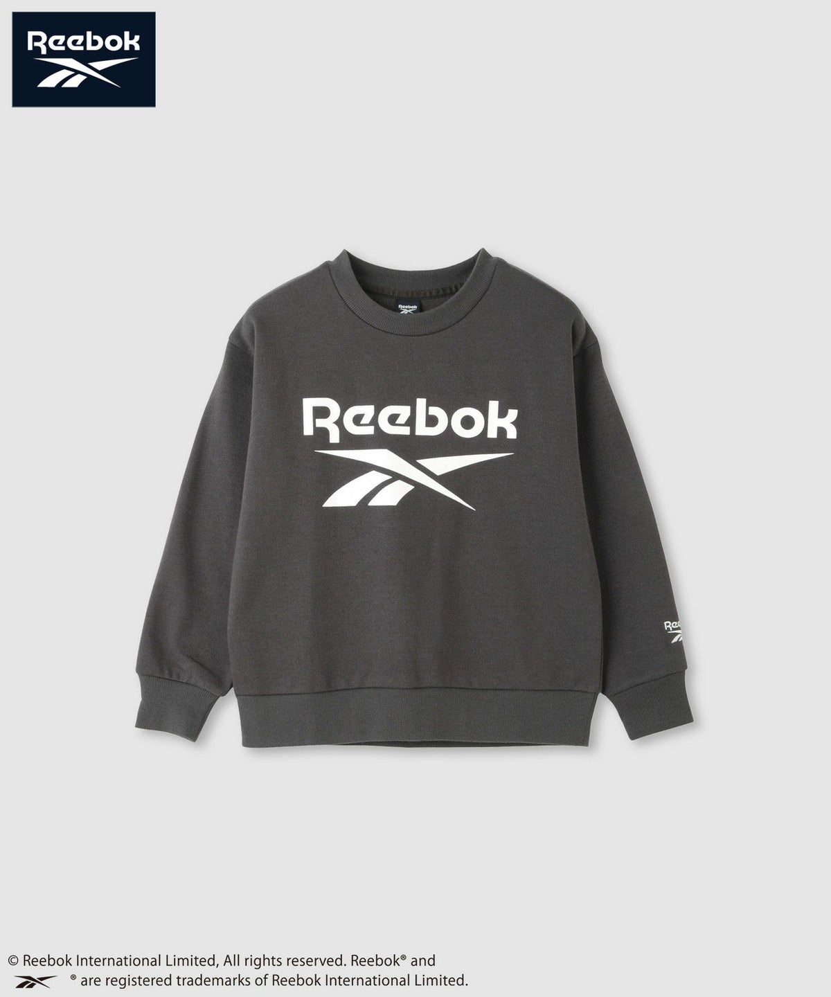 Reebok 裏起毛トレーナー キッズ
