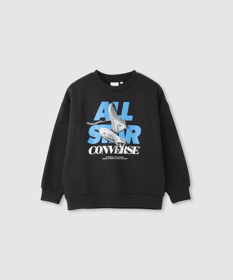 CONVERSE  転写プリントトレーナー キッズ商品画像-1