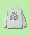 CONVERSE  転写プリントトレーナー キッズ商品サムネイル-2