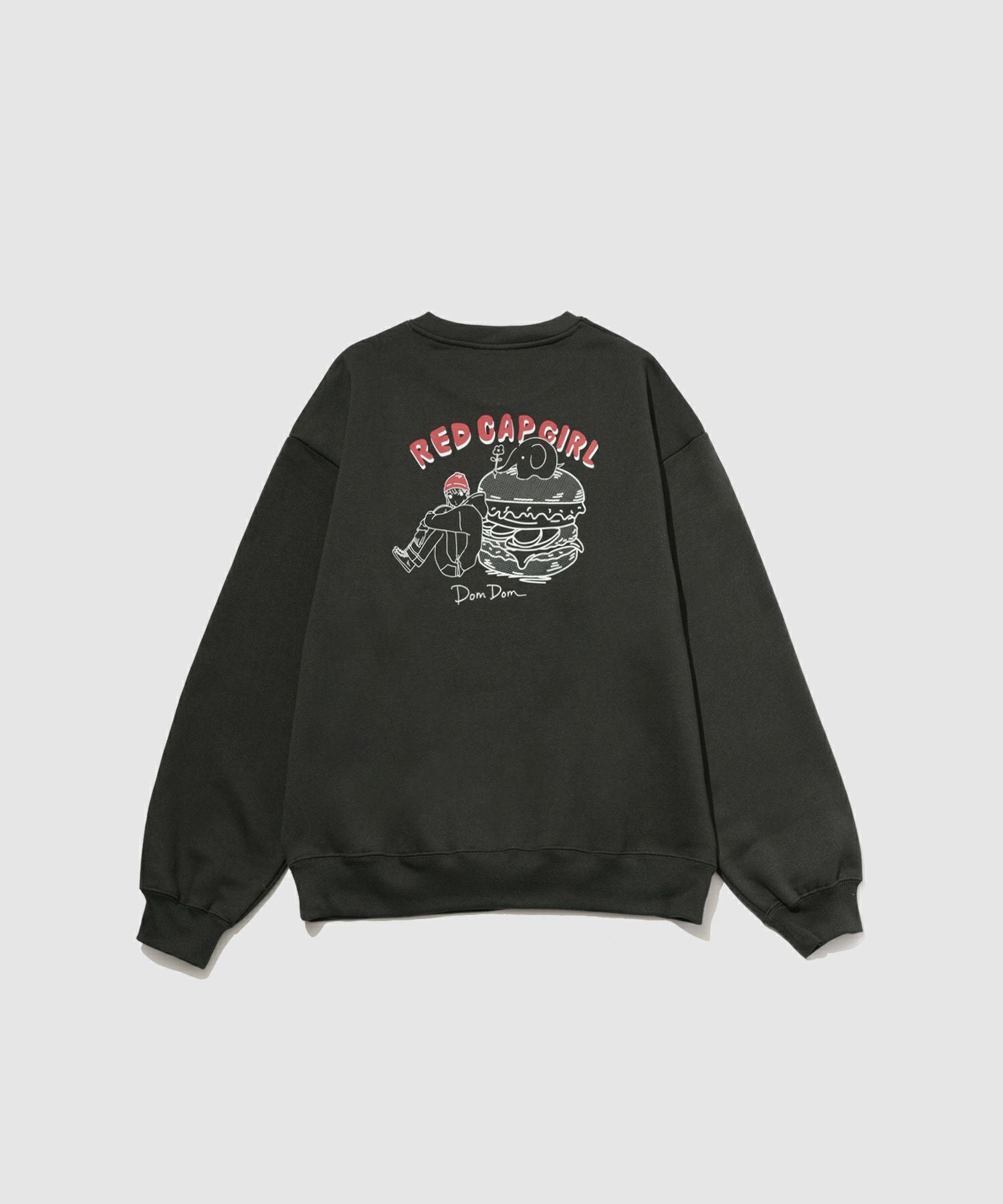 RED CAP GIRL RED CAP GIRL×ドムドムハンバーガー トレーナー メンズ