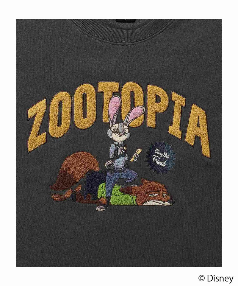 Disney 『ズートピア』ニック＆ジュディ/裏起毛トレーナー メンズ商品画像-10