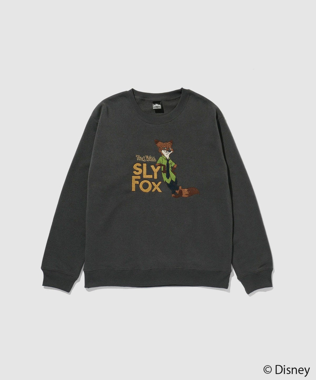 Disney 『ズートピア』ニック/サガラ裏起毛トレーナー メンズ