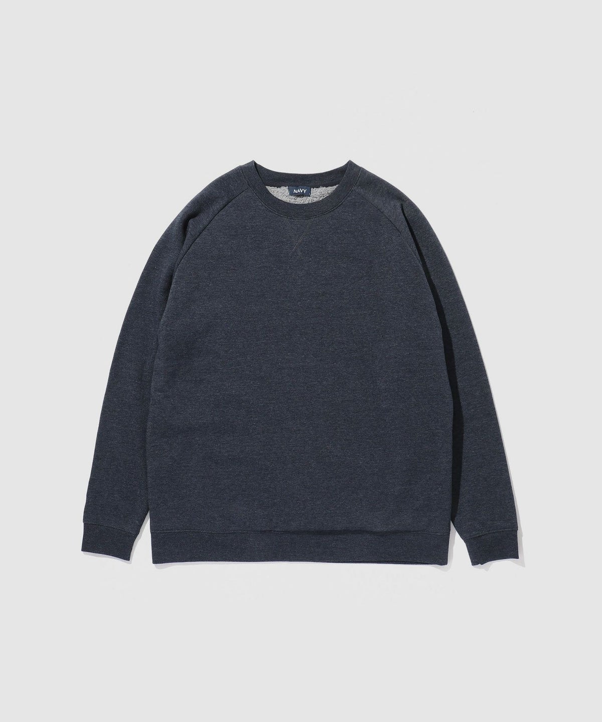 NAVY 裏ボアトレーナー メンズ