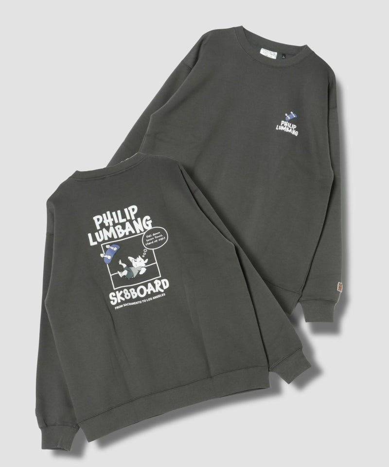 [期間限定価格]Philip Lumbang  リラックスフィットトレーナー メンズ商品画像-3