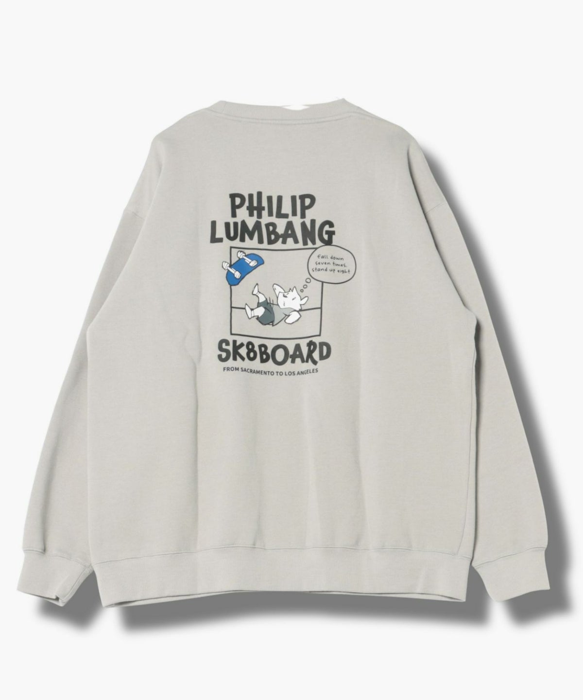 Philip Lumbang リラックスフィットトレーナー メンズ
