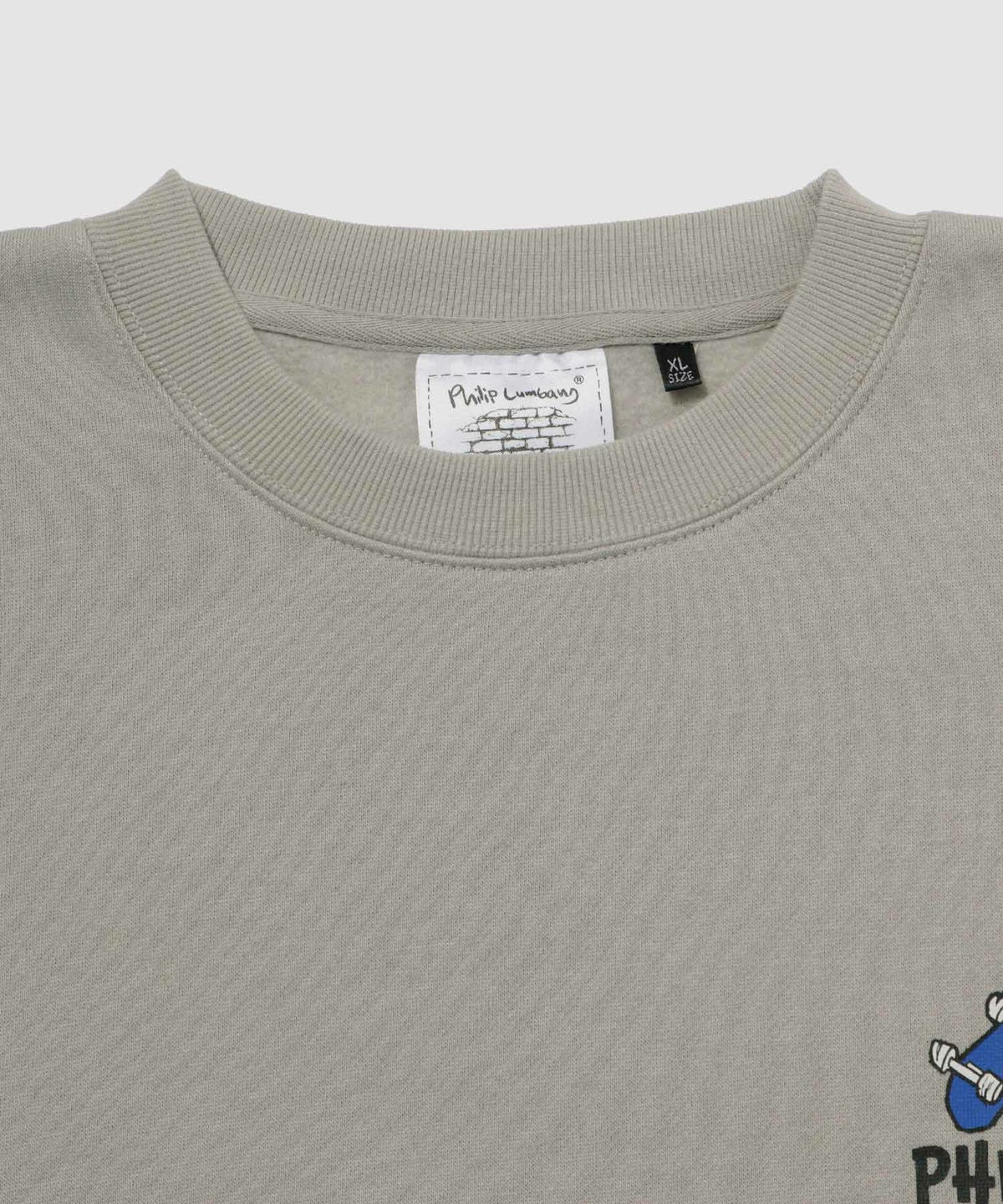 Philip Lumbang リラックスフィットトレーナー メンズ