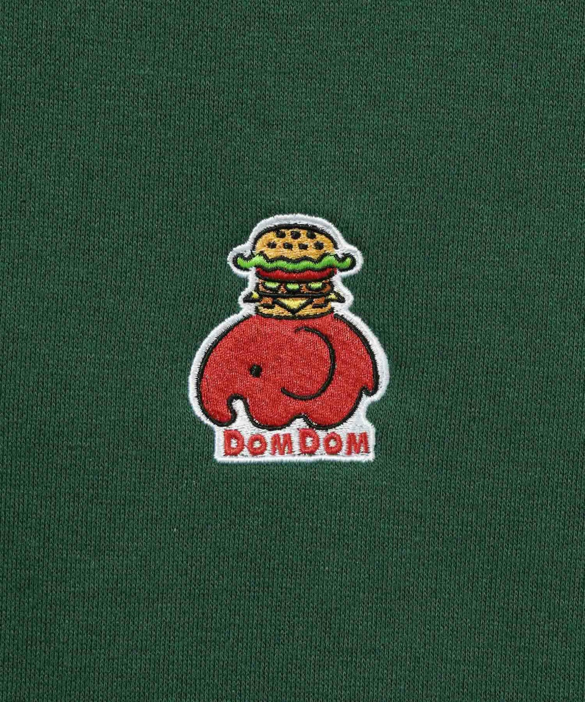 RED CAP GIRL×ドムドムハンバーガー 裏起毛配色フーディー メンズ【数量限定トートバッグをプレゼント】