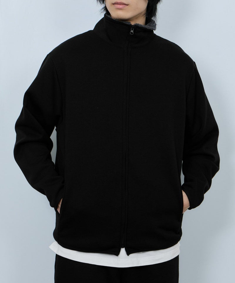 NAVY 裏ボアフルジップブルゾン メンズ商品画像-5