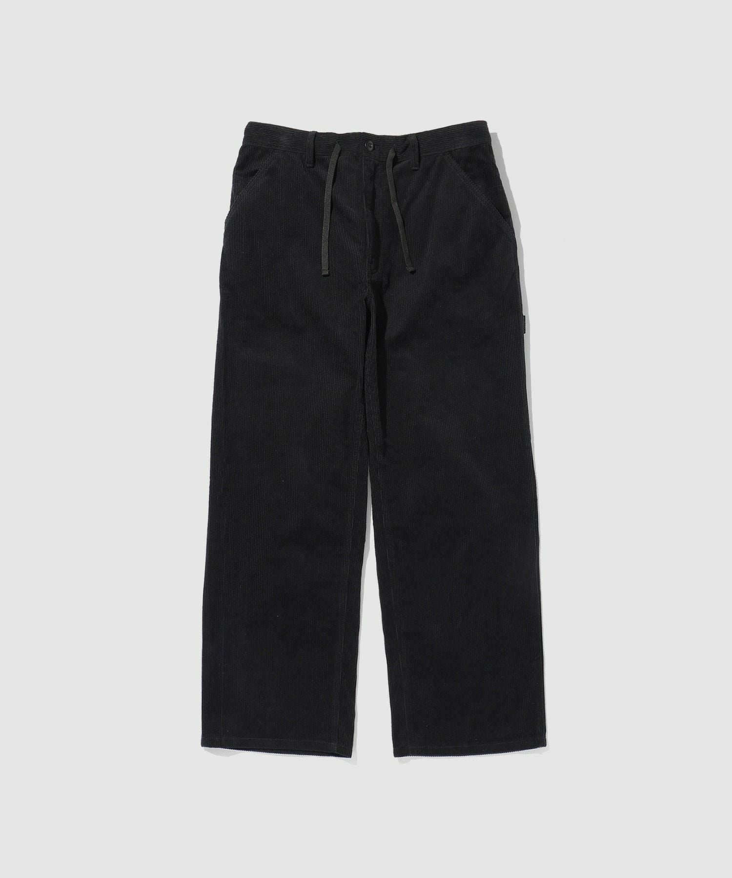 70s LABOUREUR ブラックコーデュロイペインターパンツ ディッキーズ Dickies コーデュロイペインターパンツ （ブラック） -靴