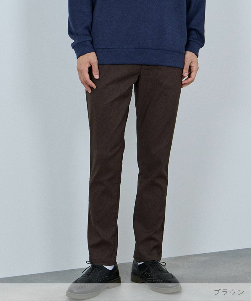 NAVY 毎日はきたくなるラクラクパンツ 「マイラク」 裏起毛パンツ メンズ商品画像-5