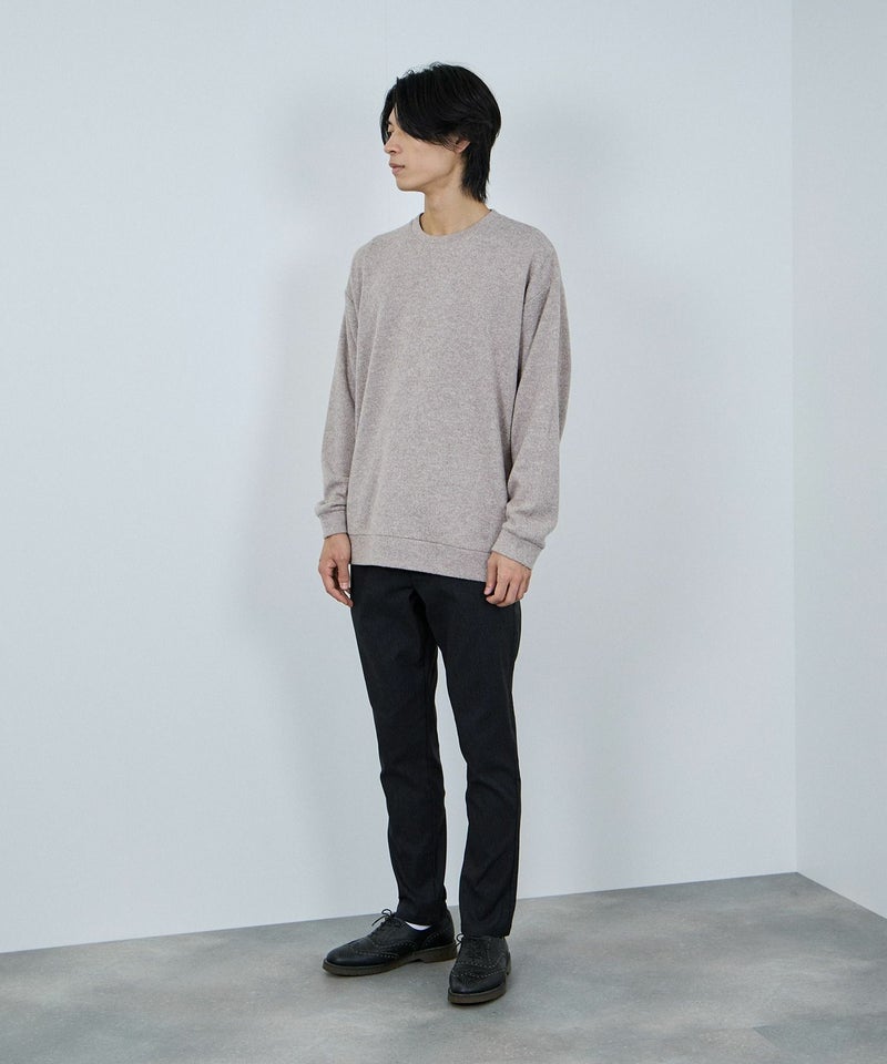 NAVY  毎日はきたくなるラクラクパンツ 「マイラク」 裏起毛パンツ メンズ商品画像-6