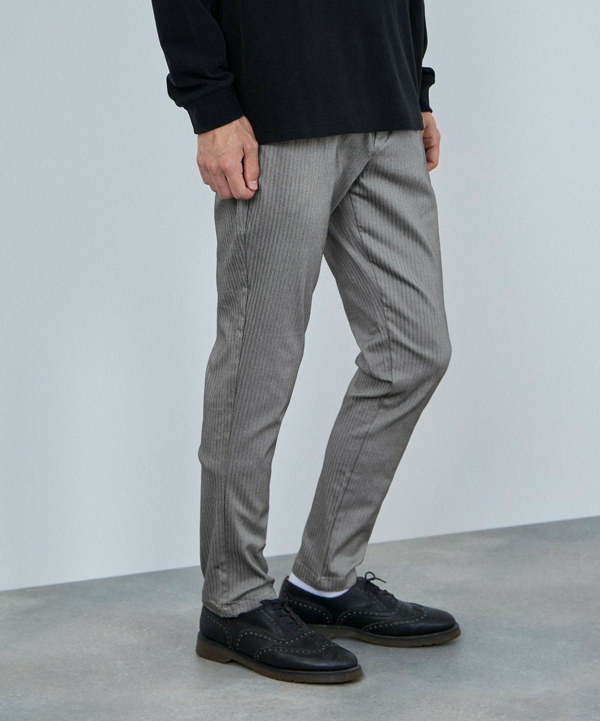 NAVY 毎日はきたくなるラクラクパンツ 「マイラク」 裏起毛パンツ メンズ