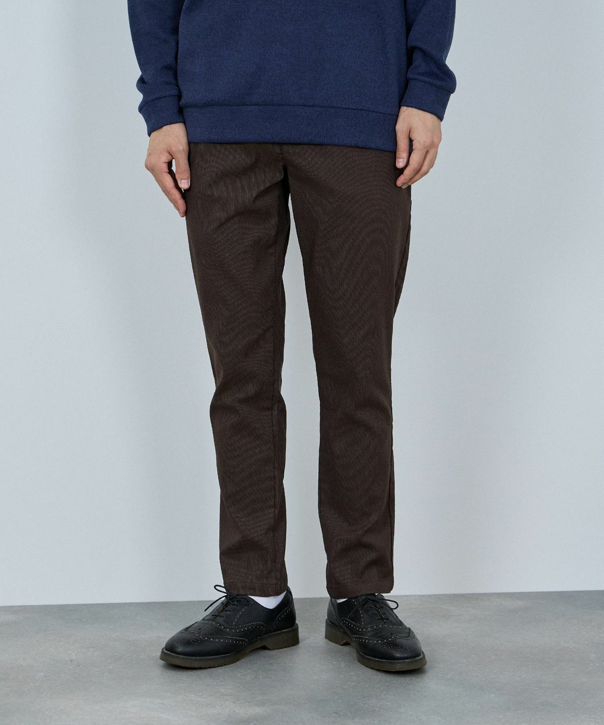 NAVY 毎日はきたくなるラクラクパンツ 「マイラク」 裏起毛パンツ メンズ