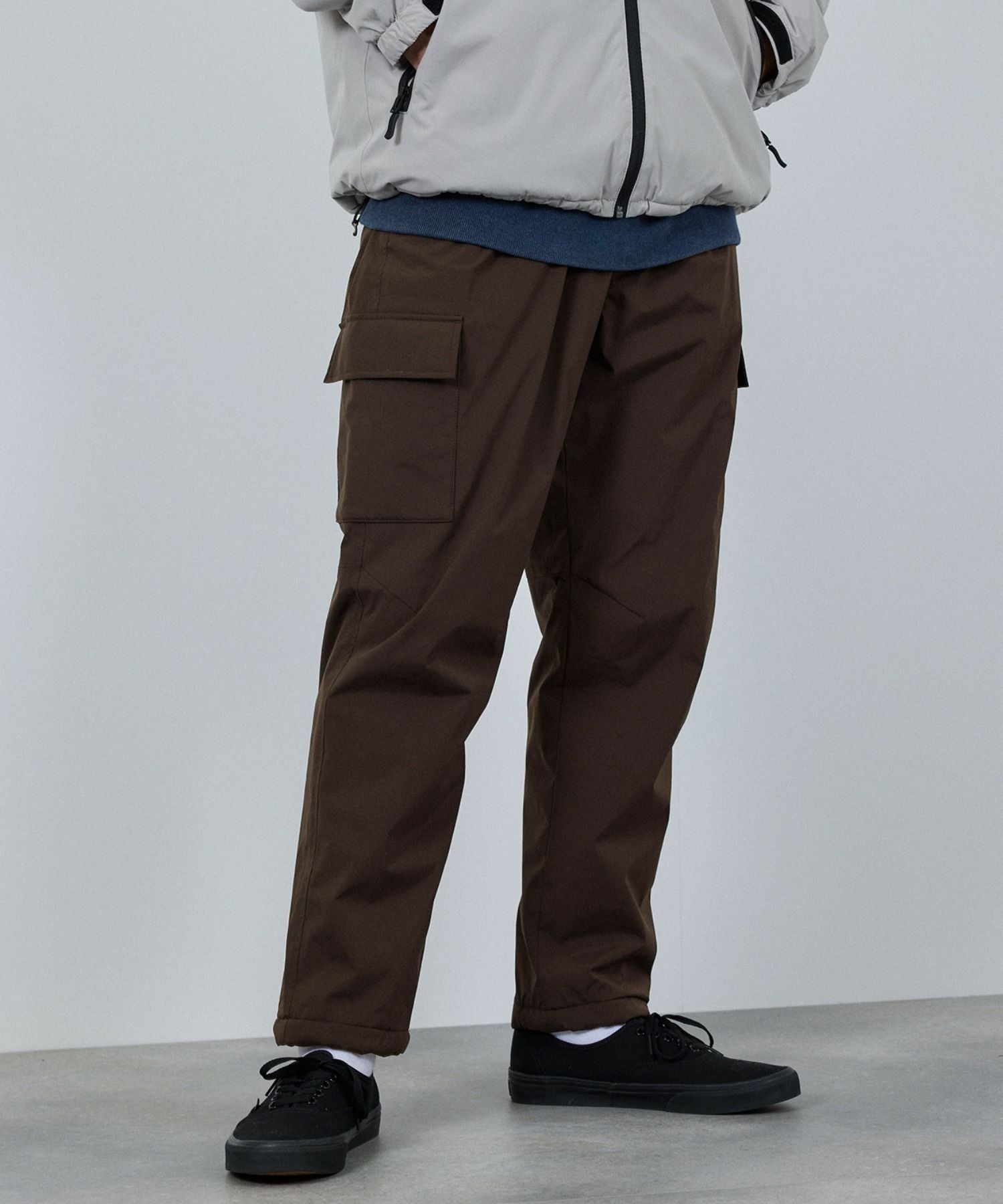 NAVY シャットパンツ SOLOTEX(R)使用 カーゴパンツ メンズ