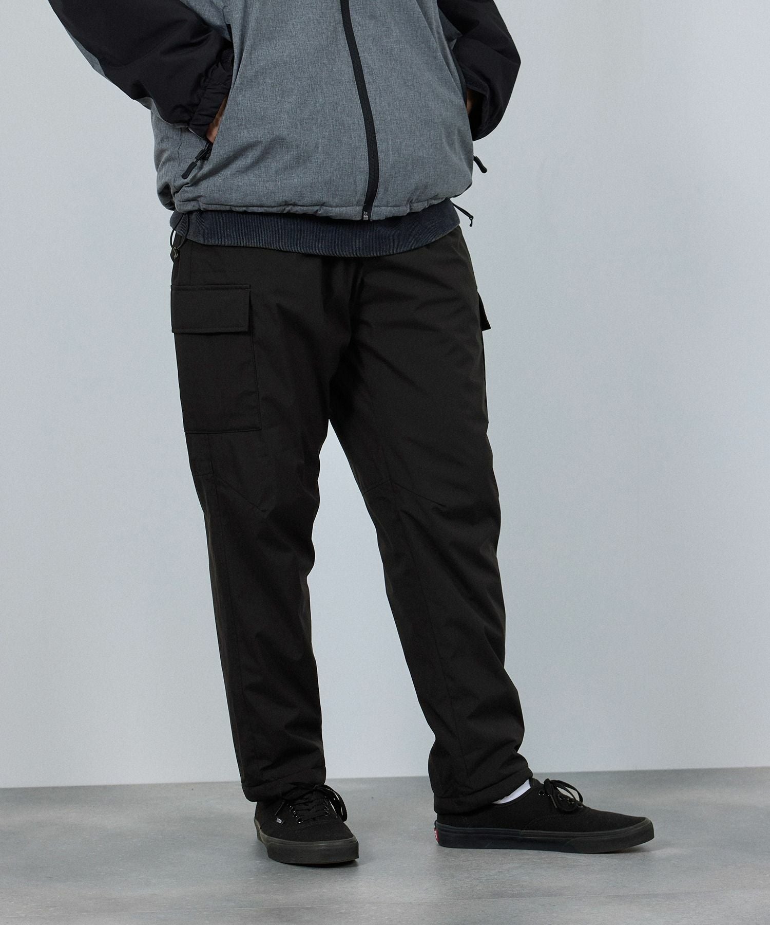 NAVY シャットパンツ SOLOTEX(R)使用 カーゴパンツ メンズ