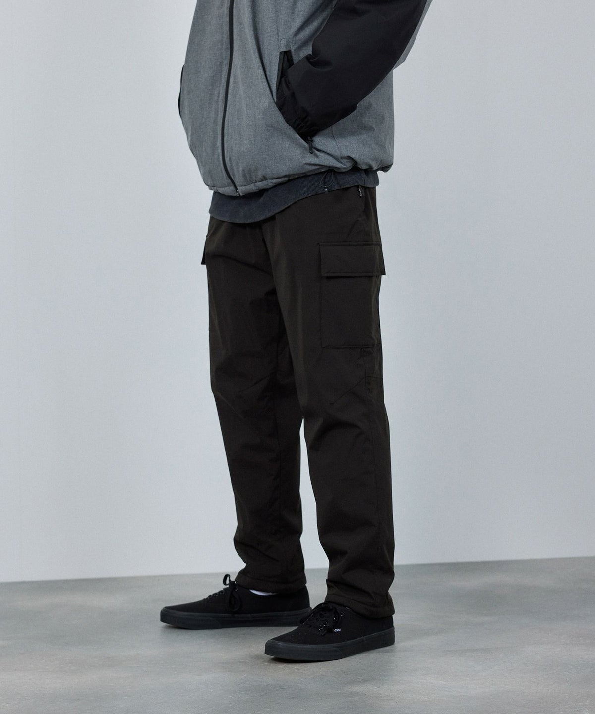 [予約販売 10/21より順次発送予定] NAVY シャットパンツ SOLOTEX(R)使用 カーゴパンツ メンズ