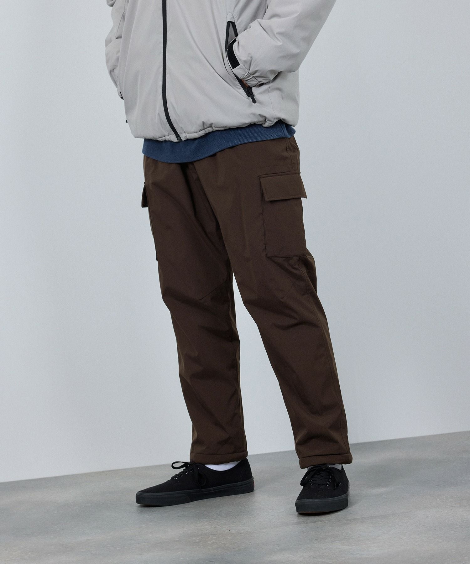 NAVY シャットパンツ SOLOTEX(R)使用 カーゴパンツ メンズ