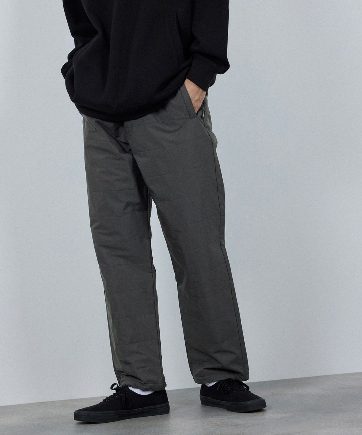 [予約販売 10/21より順次発送予定] NAVY シャットパンツ SOLOTEX(R)使用 中綿キルトパンツ メンズ