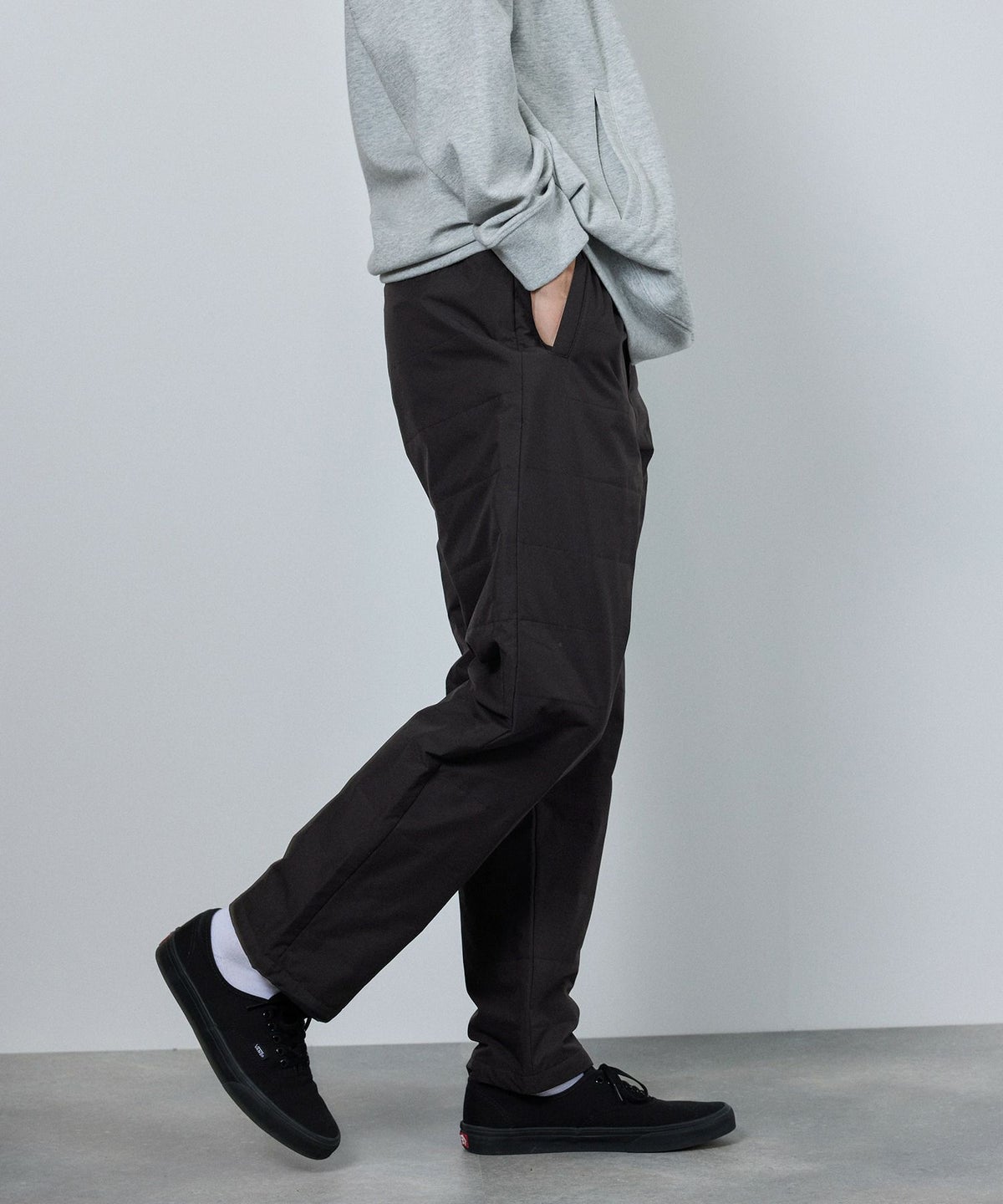 [予約販売 10/21より順次発送予定] NAVY シャットパンツ SOLOTEX(R)使用 中綿キルトパンツ メンズ