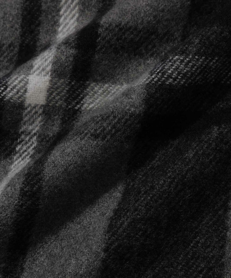 NAVY  MAC HEAT チェックマフラー メンズ商品画像-6