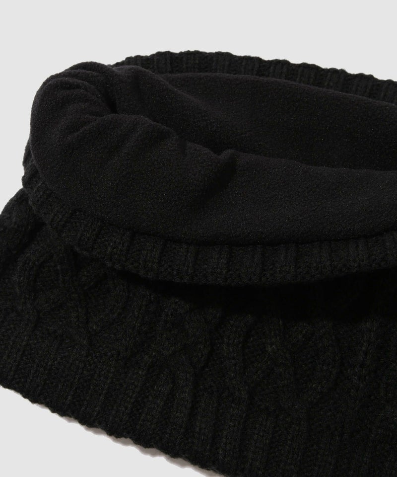 NAVY  MAC HEAT ケーブルネックウォーマー メンズ商品画像-5