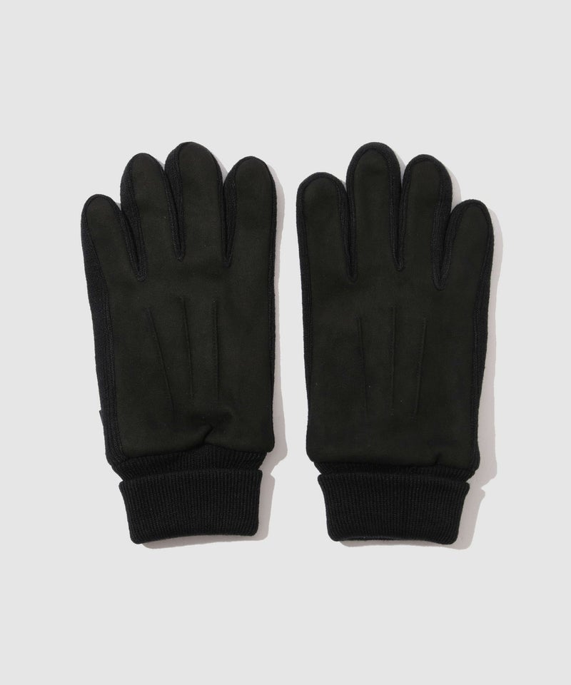 NAVY MAC HEAT ニットマチスエード手袋 メンズ商品画像-1