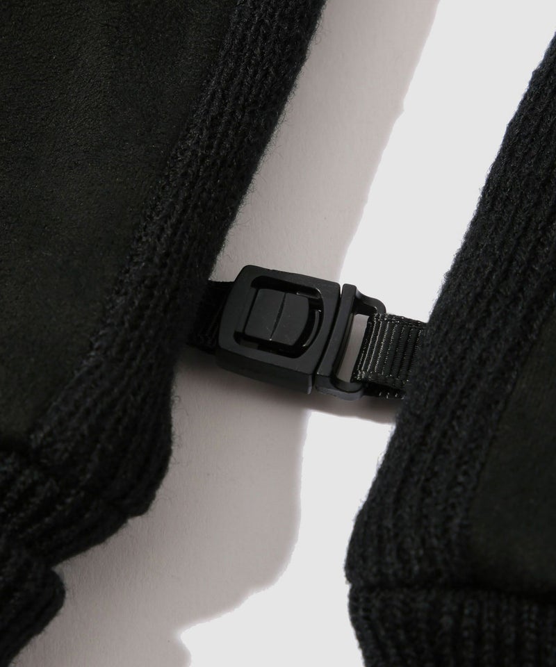 NAVY  MAC HEAT ニットマチスエード手袋 メンズ商品画像-7