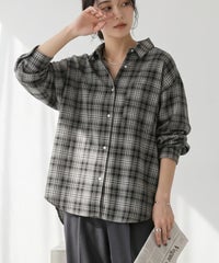 Idnes 2WAYカシュクールシャツ レディース