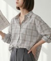 Idnes 2WAYカシュクールシャツ レディース商品サムネイル-6