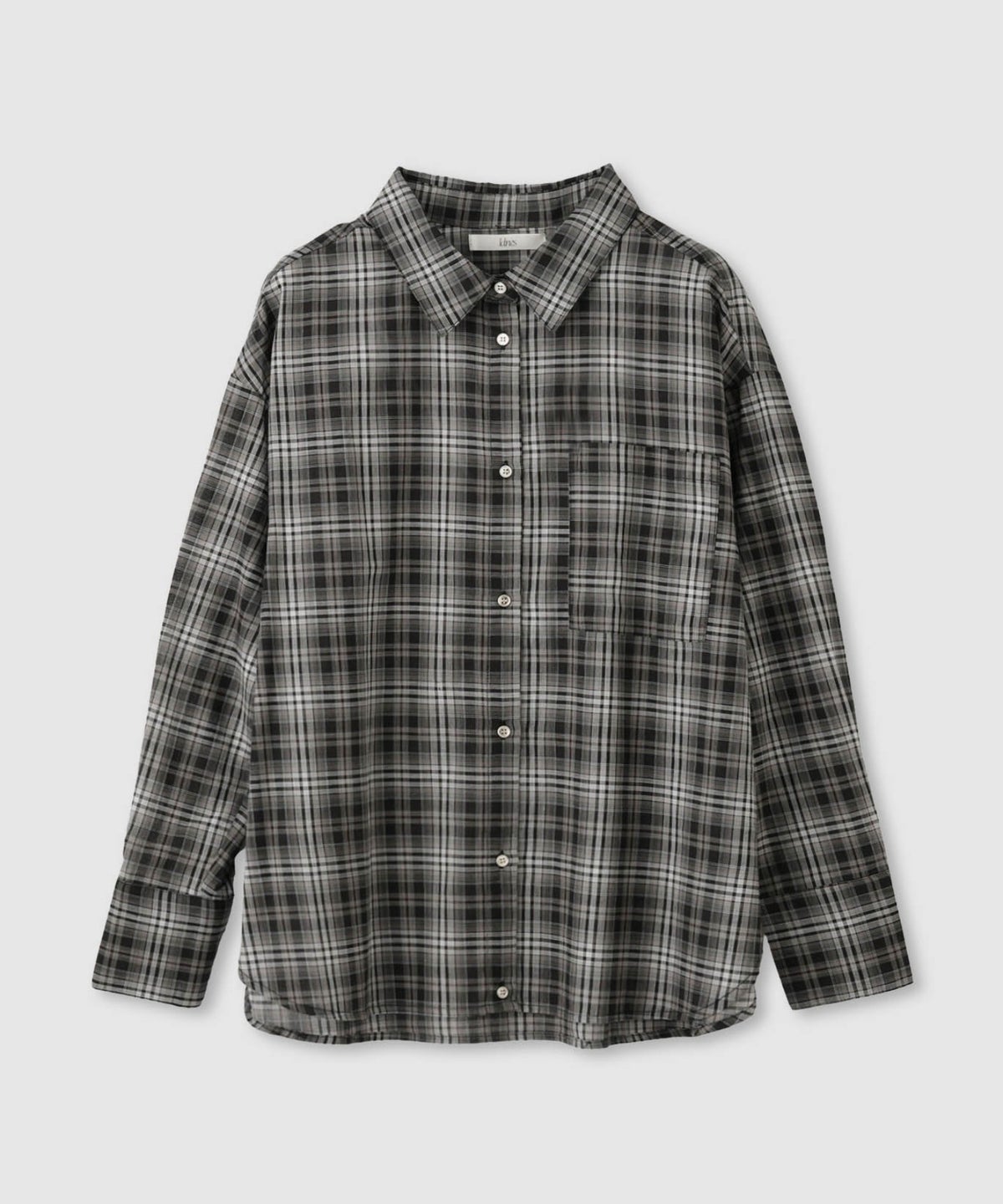 Idnes 2WAYカシュクールシャツ レディース