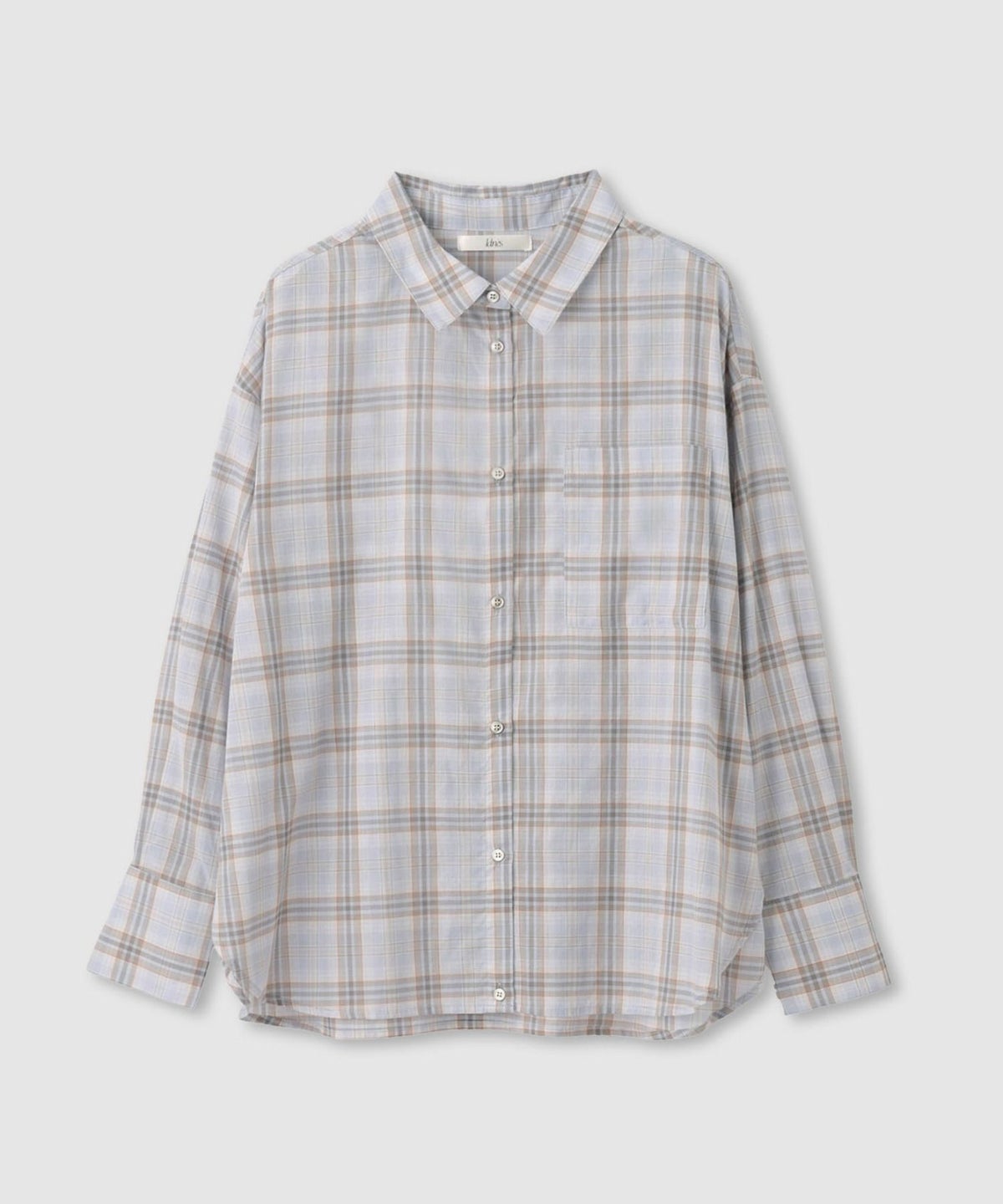 Idnes 2WAYカシュクールシャツ レディース
