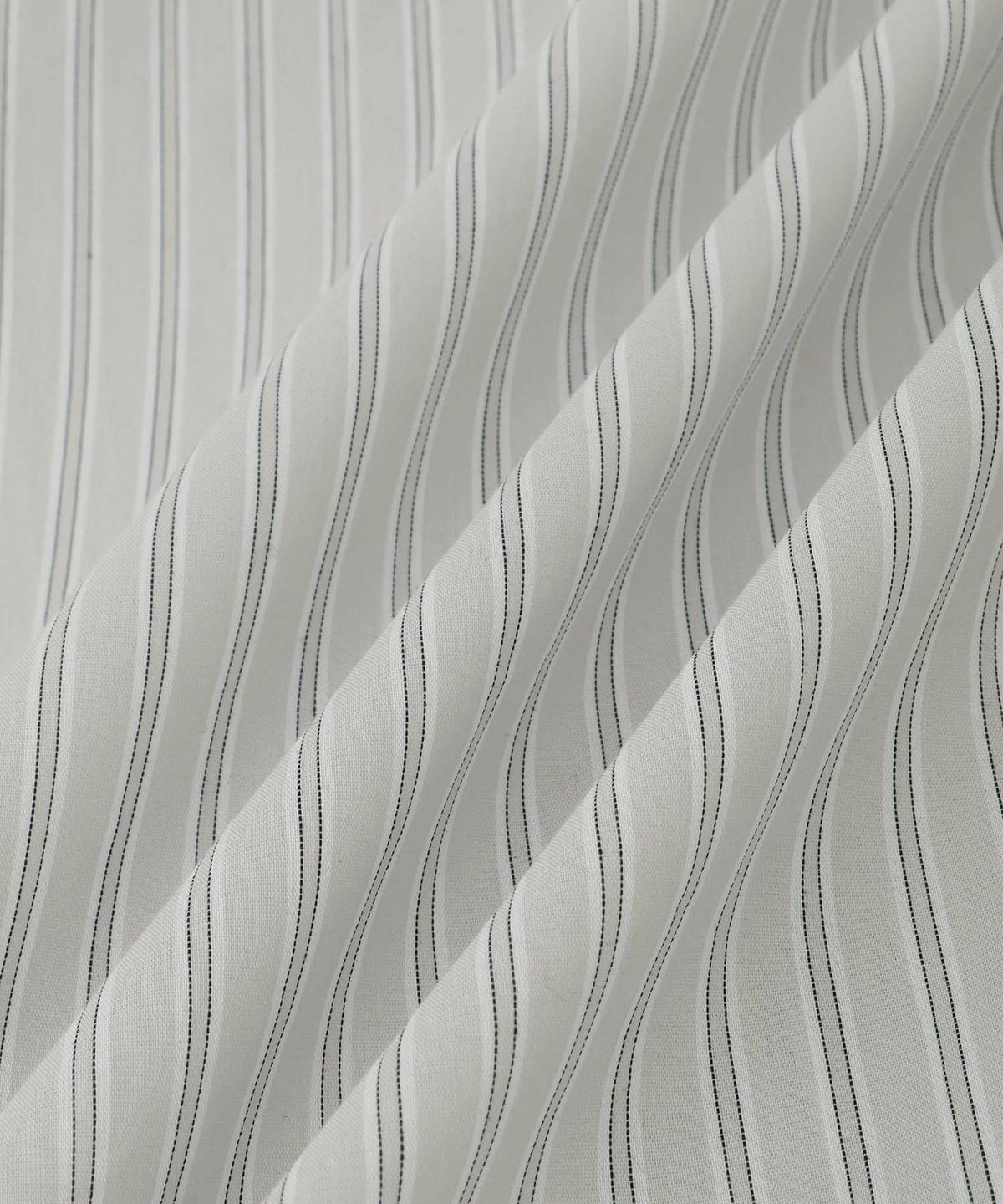 Idnes ストライプフリルブラウス レディース