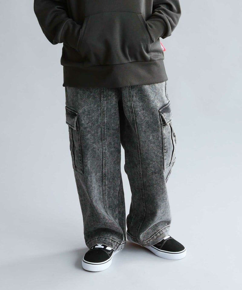 Simplify  デニムカーゴパンツ キッズ商品画像-1