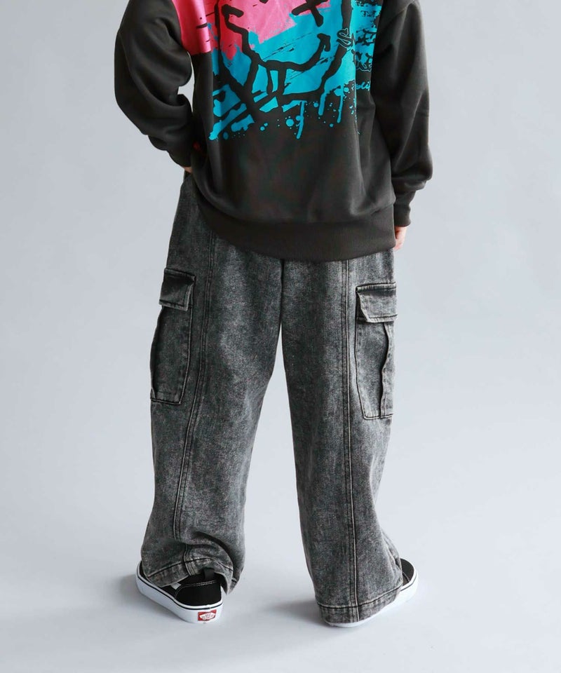 Simplify デニムカーゴパンツ キッズ商品画像-3