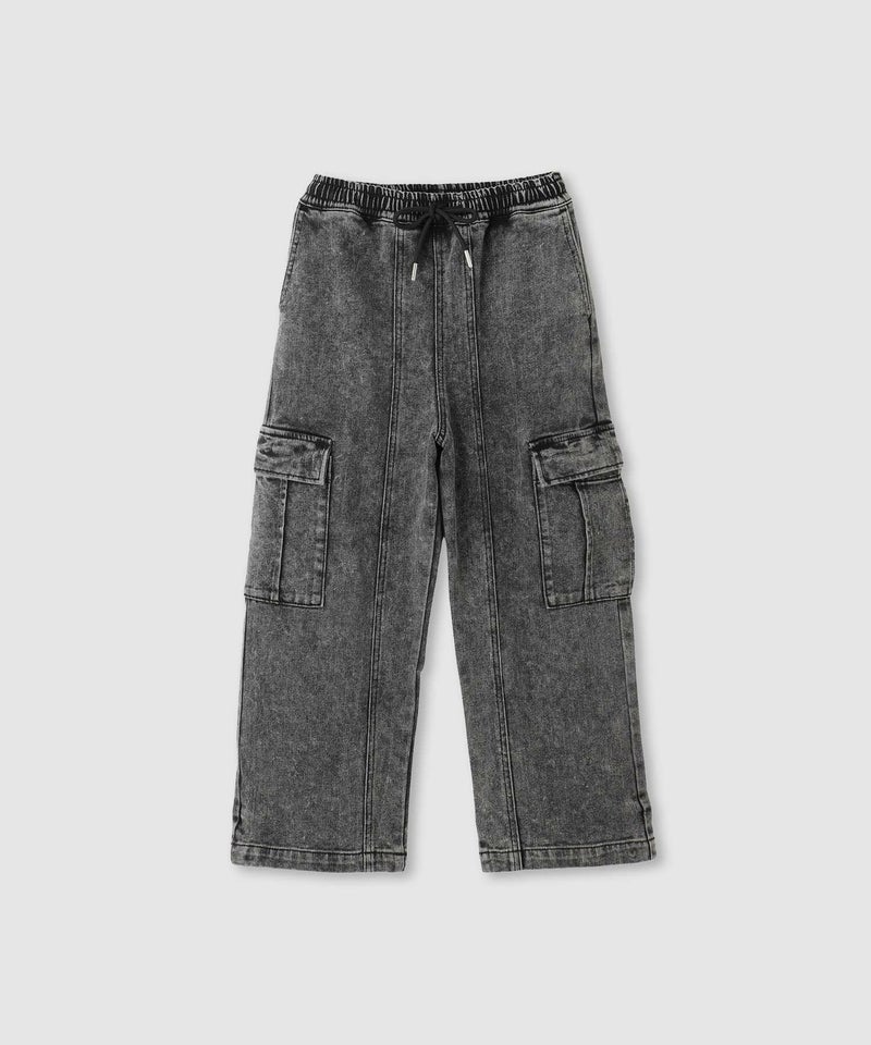 Simplify デニムカーゴパンツ キッズ商品画像-4